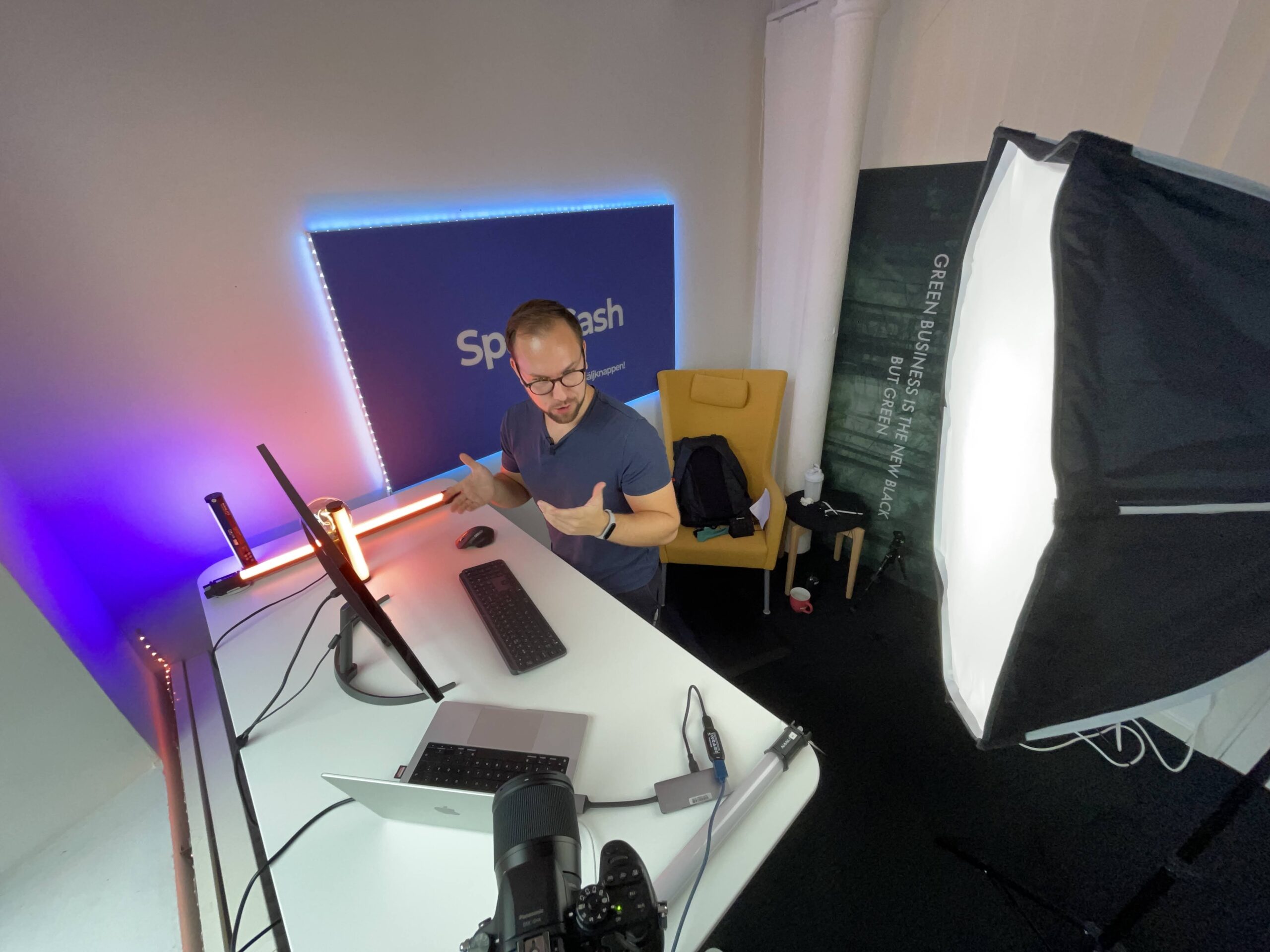 Min livestreaming utrustning